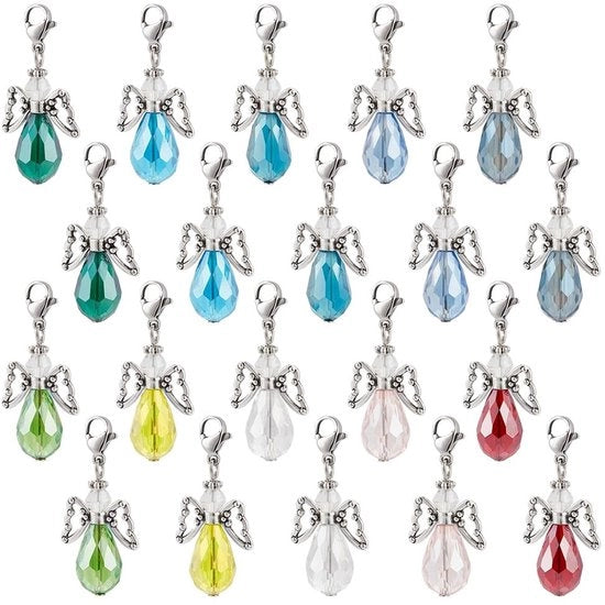 20 Pezzi di Hanger Charms in Diverse Colori