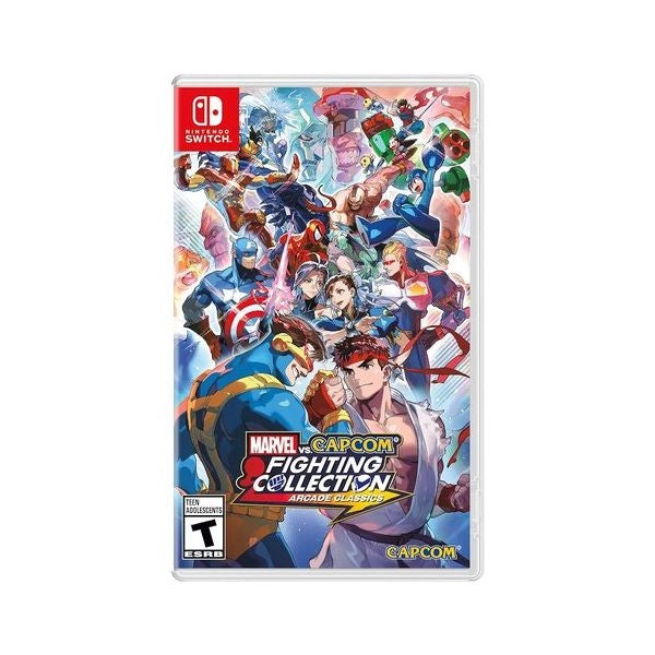 Videogioco capcom 1153738 switch marvel vs capcom fighting collection