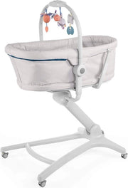 Wieg 4 in 1 Glaciale - Adattabile a Seduta da Cibo - 0 a 36 Mesi - Co Sdraiato