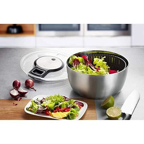 GEFU Speedwing centrifuga da insalata Acciaio inossidabile Pulsante