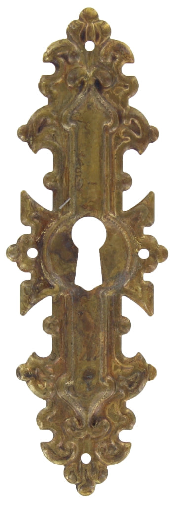 BOCCHETTA OTTONE 30692  38X114 MM ANTICATO**- 25,0 pz
