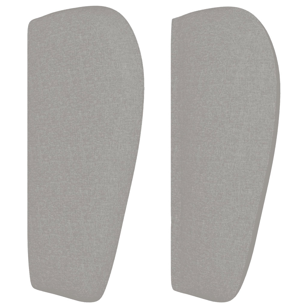 Giroletto a Molle con Materasso Grigio Chiaro 90x200 cm Tessuto 3126853