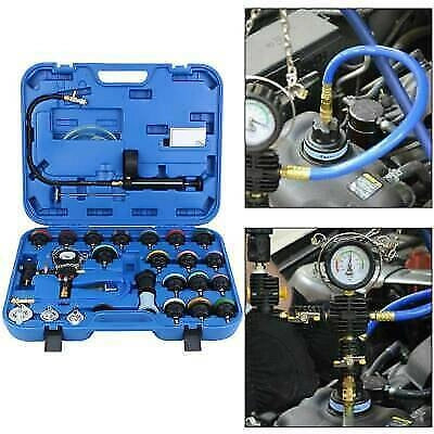 Kit per Il Test del Sistema di Raffreddamento del radiatore Pressione kit pressione radiatore con Tester per rilevatore di perdite 28 pezzi