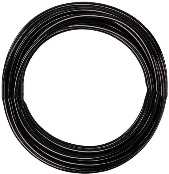 Slang Pneumatico PU - Sottile tubo di raffreddamento - Nero - 12 metri - Per uso professionale - 8 mm x 5 mm