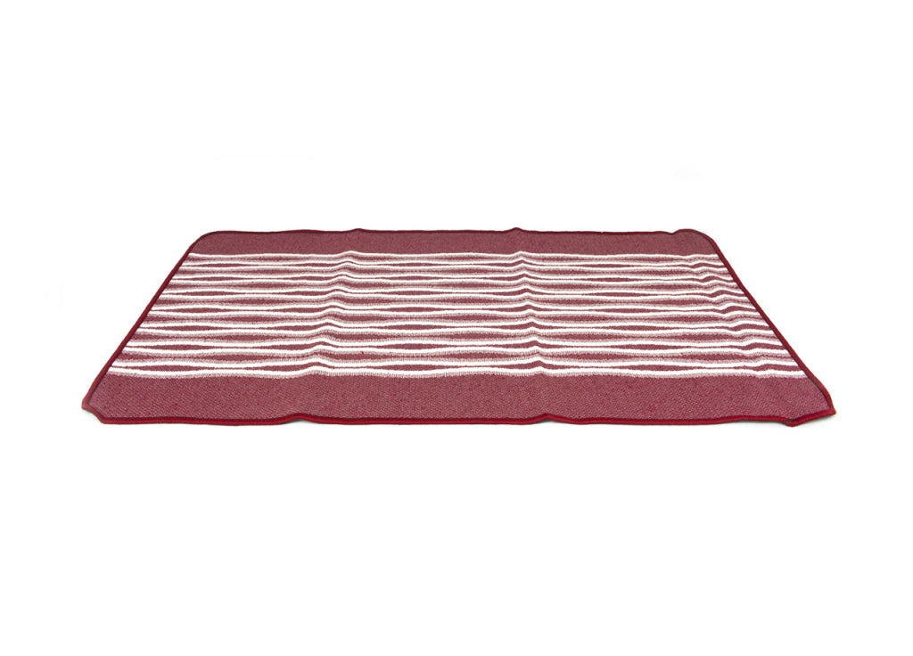 Tappeto Antiscivolo Disegno Ondina Colore Bordeaux Modello O.B. - 60x320 - Bordeaux