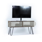Mobile porta Tv Illia 106x30x48H MT190111 colore noce