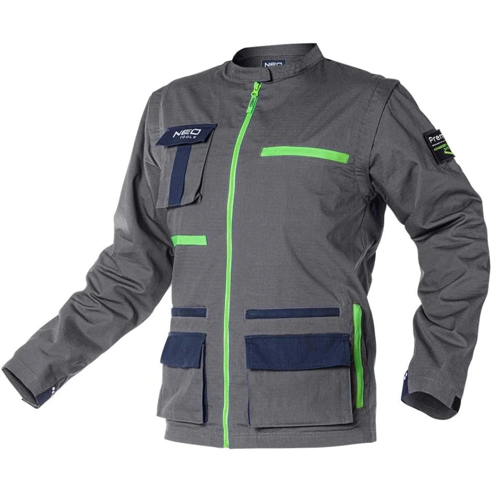 Topex 81-217-xs giacca da lavoro premium 100% cotone ripstop tagl