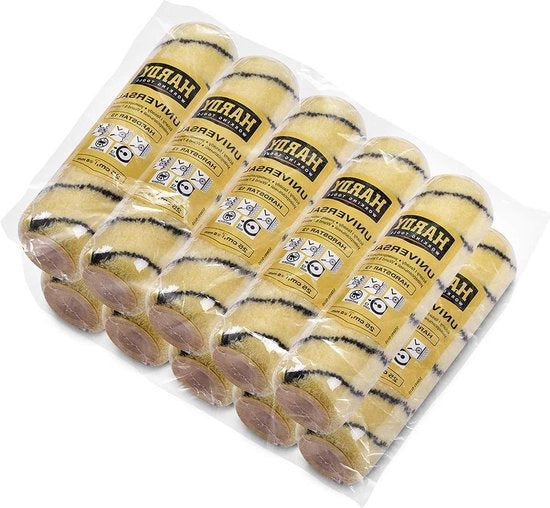 Verdigrisatore a mano 25 cm altezza piscina 13 mm diametro 48 mm - Giallo-bianco - 10 pezzi