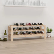 Portavini 109,5x30x42 cm in Legno Massello di Pino cod mxl 39983