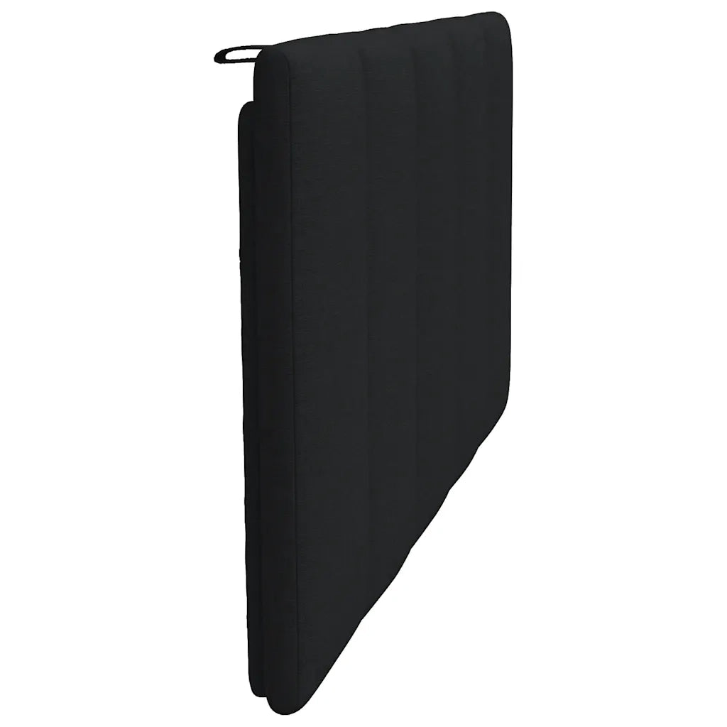 Cuscino Testiera Hanko Nero 100 cm in Tessuto CFW6428046