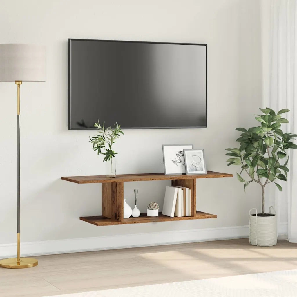 vidaXL Mobile TV Marrone 103 x 30 x 26.5 cm Legno multistrato