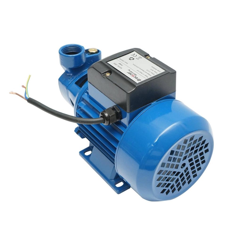 Elettropompa Periferica Breckner Germany Pompa acqua di superficie QB80, 750W, 45L/min, Profondità 50m, 220V, Ghisa, IP54
