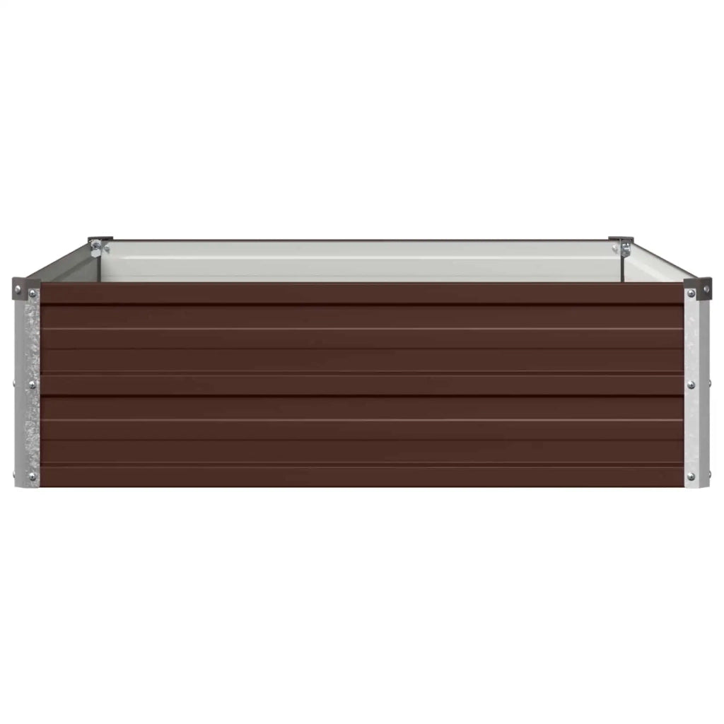 Letto rialzato da giardino Marrone 100 x 80 x 24 cm 8006465
