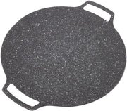 Piastra da griglia con rivestimento antiaderente - Piastra da BBQ coreana - Piastra per induzione - Piastra da cottura - 30cm - Lega di alluminio