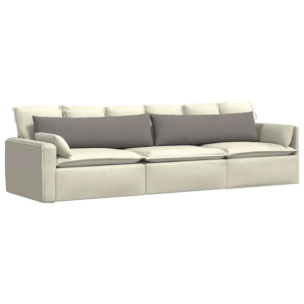 Cuscini da Divano 2 pz-Set di 2 Cuscini per Sofa Talpa 145 x 40 cm Tessuto 712216