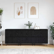 Sideboards 3 pcs Rovere Nero 3394526