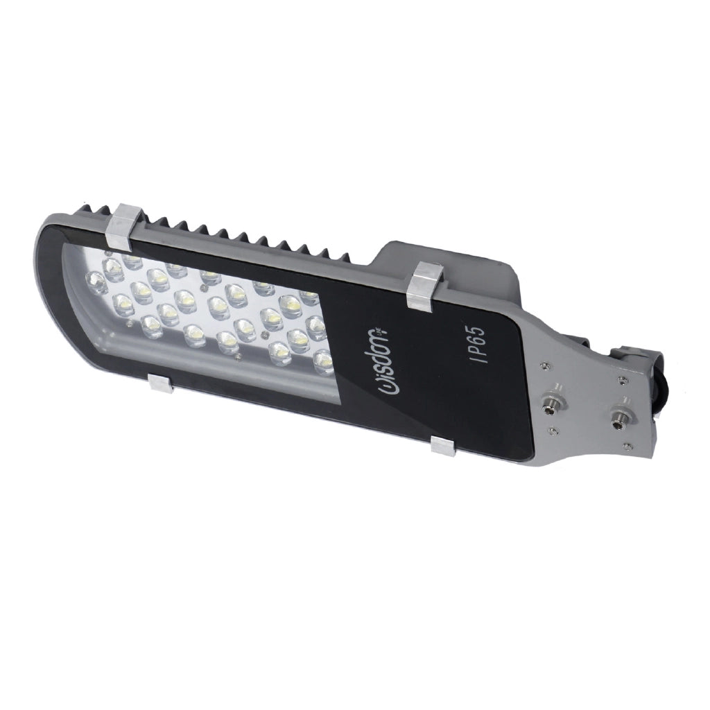 Lampione armatura stradale led slim 24w luce fredda 6500K
