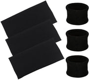 Cinture per capelli 3 pezzi - Cintura intrecciata - Cinturino elastico per capelli - Materiale morbido - Uso sportivo/alleggerente - Comfortevole e respirabile - Cintura per capelli