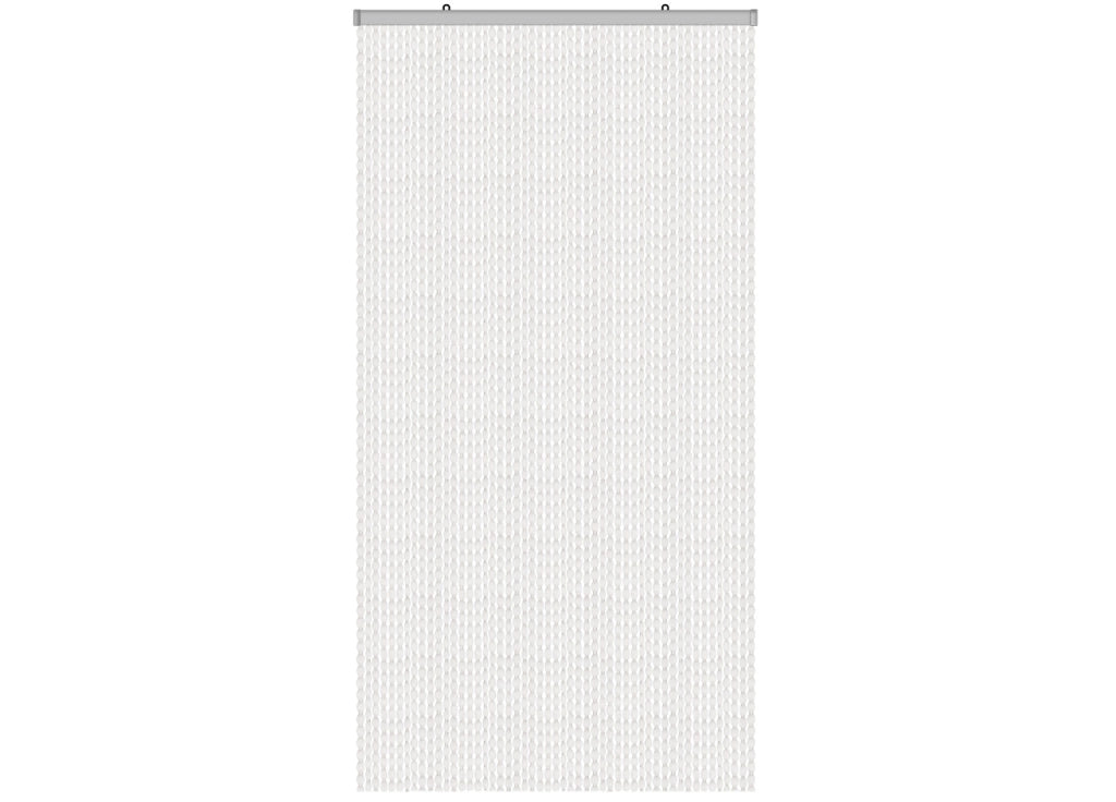 Tenda Antimosca Antirumore Caduta Pannello Porta Finestra Casa Pon Pon - 100X220 - Bianco