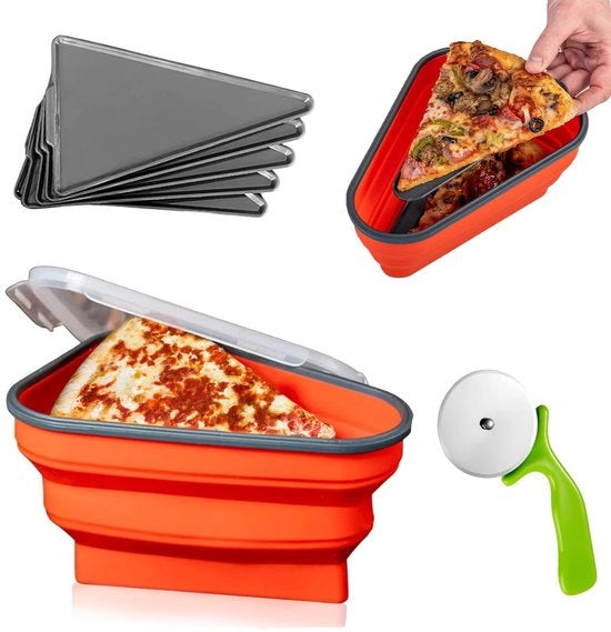 Noccioli metallici portaspaghetti pieghevoli con portaspaghetti, schiacciasuoli e 5 contenitori magnetron-resistenti per escursioni, arrampicate, campeggi e picnic (rosso)
