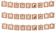Decorazione da parete leggera - Mini cornice per foto 30 pezzi - Cartone - Telaio per foto - Compatibile con Instax Mini Fujifilm - Decorazioni per pellicola uniche