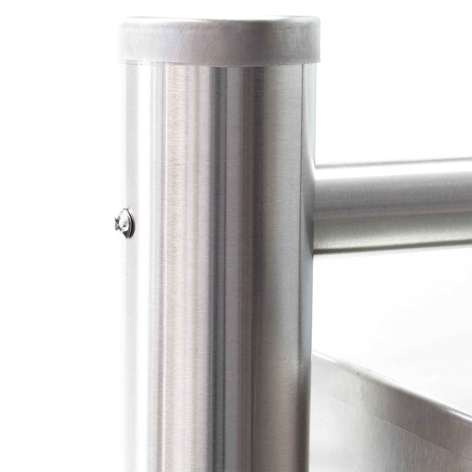 Cassetta postale condominiale autoportante, 8 posti, acciaio inox, 945 x 270 x 1500 mm, 2 moduli