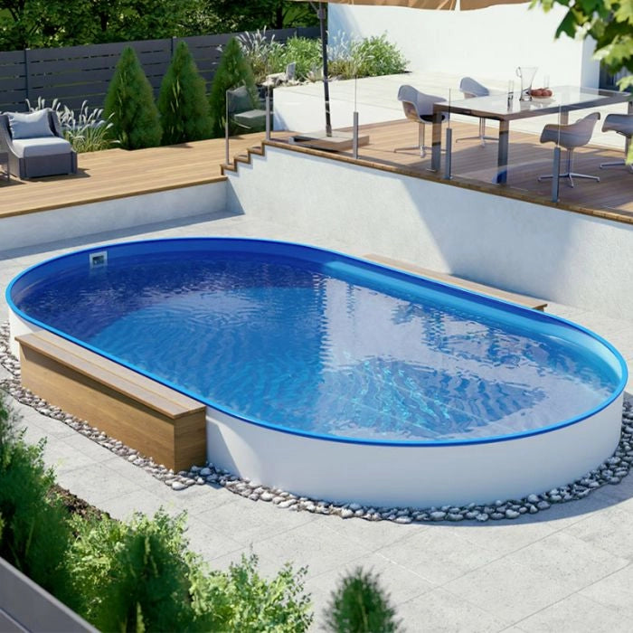 Piscina interrata OLIVIA 623 - 6,23 x 3,60 x h 1,20 m