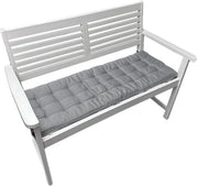 Cuscino di supporto 120x40x4 cm - Impermeabile - Soffice e confortevole - Per interni/esterni - Design moderno - Punti di cucitura eleganti - Cuscino da seduta