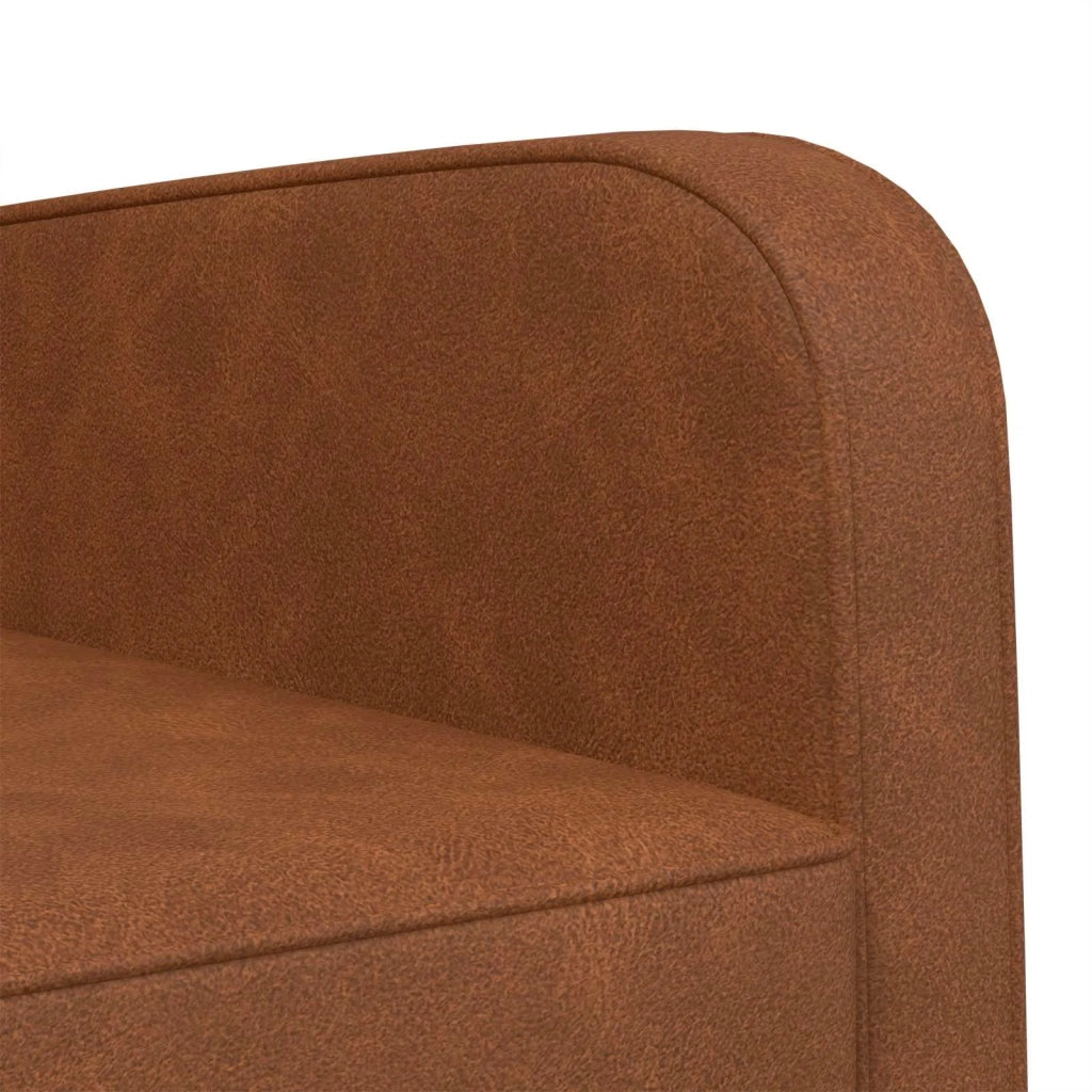 Poltrona Marrone Antico Similpelle 42043438