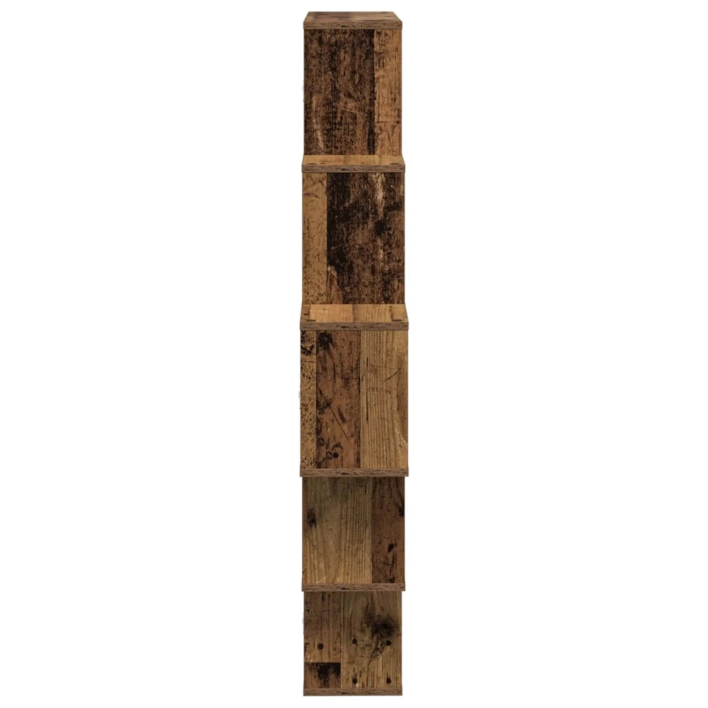 Scaffale da parete Legno antico 120 x 20 x 136 cm 8012162