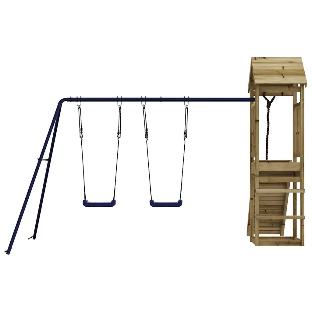 Set da Gioco da Esterno in Legno di Pino Impregnato CFW9556625