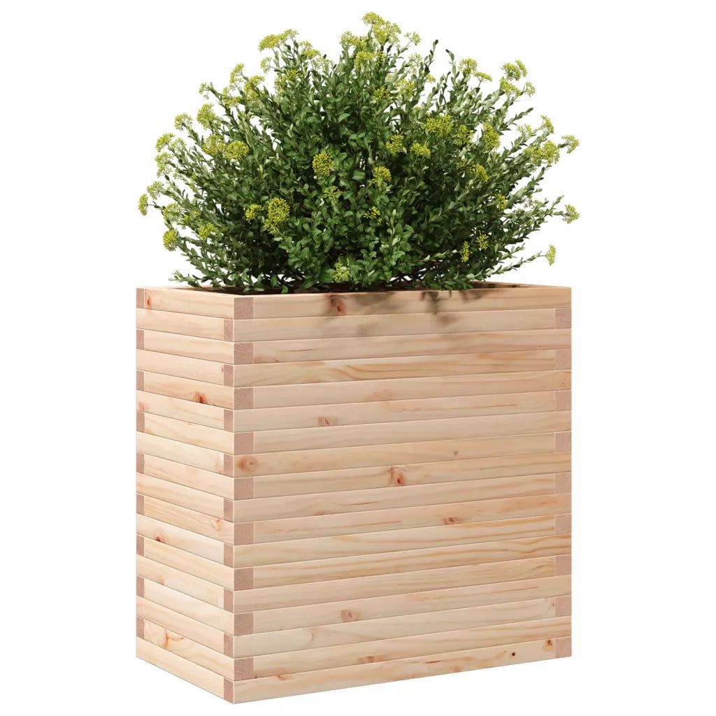 Fioriera da Giardino 70x40x68,5 cm in Legno Massello di Pino 3282484