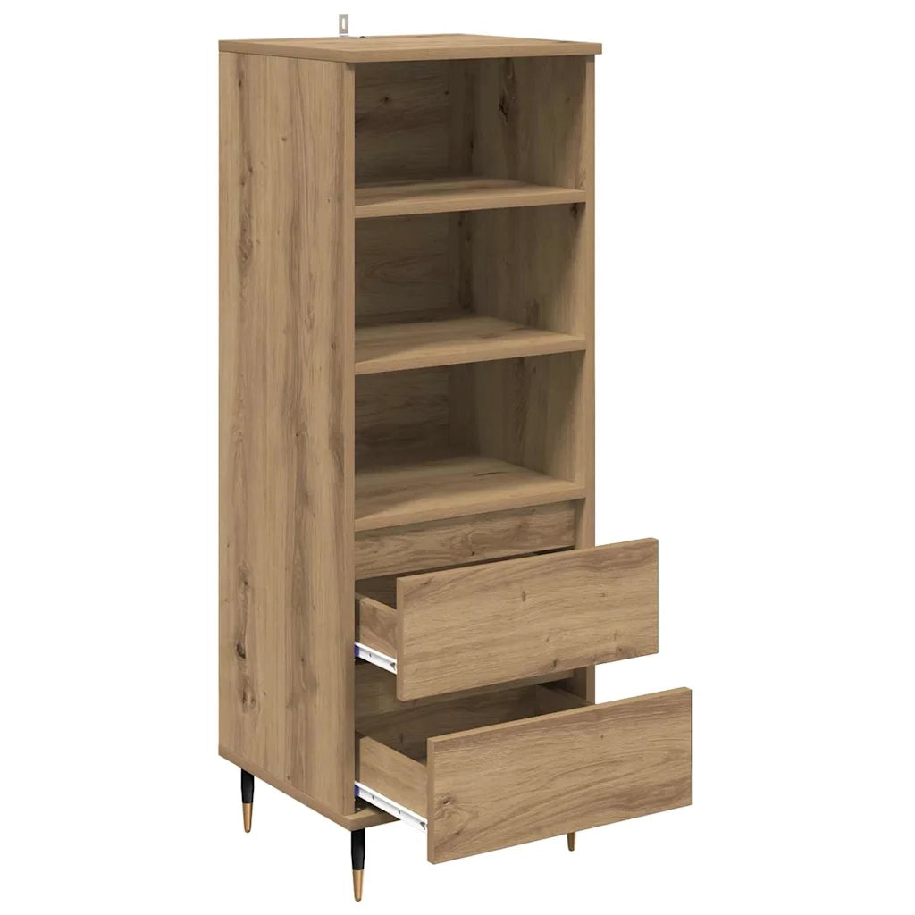 Credenza Rovere artigianale 40 x 36 x 110 cm Legno multistrato