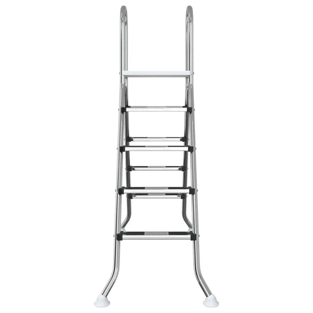 Scala per piscina fuori terra 195 x 150 cm 4-Gradino 42032423