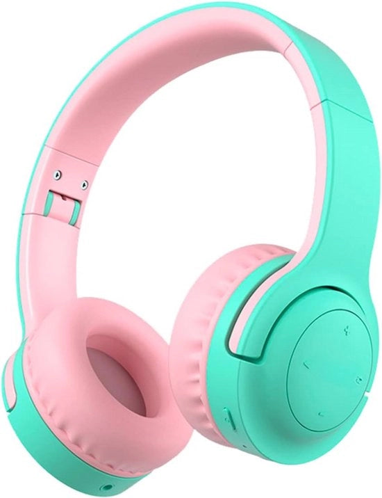 Cuffia per bambini con cavo - Cuffia per bambini - Cuffia per computer con cavo - Regolazione del volume sicura - Scuola - Tablet - Laptop - Viaggi - Ascolto della musica