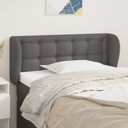 Testiera ad Orecchio Grigia 93x23x78/88 cm in Similpelle 3117226