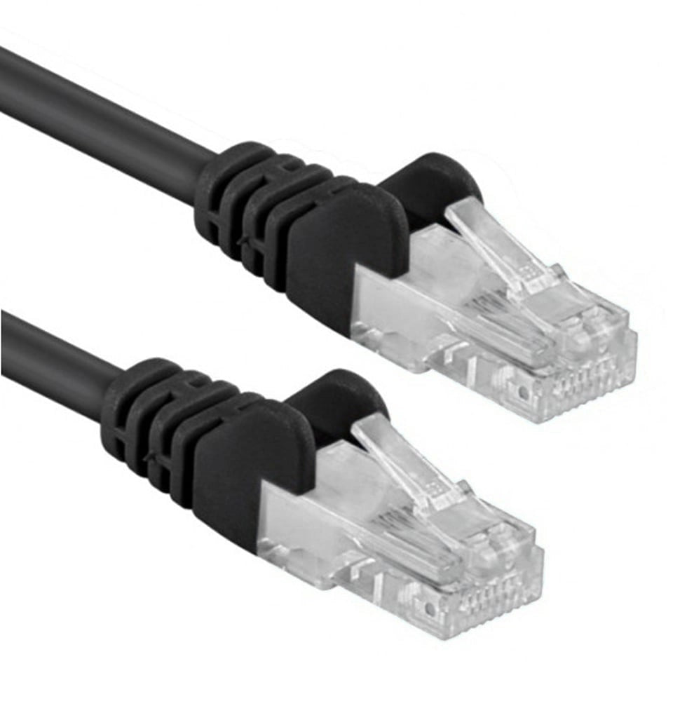 Cavo di rete Patch in Rame Cat. 6A Nero UTP 30m