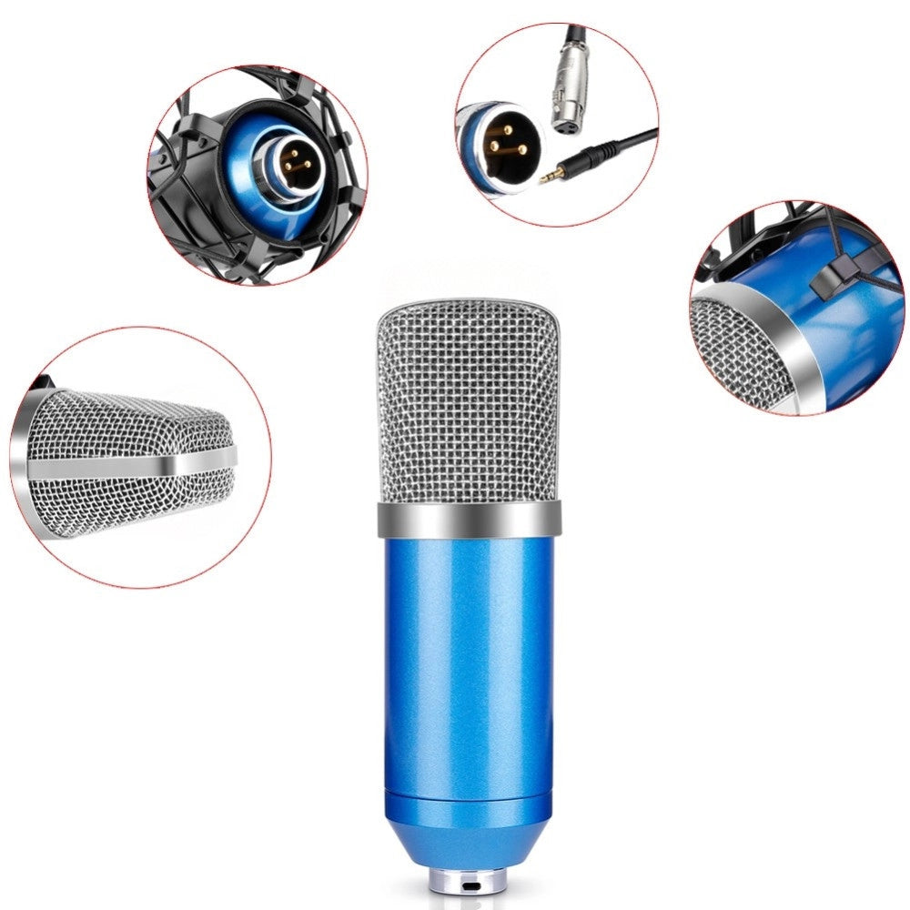 Trade Shop - Microfono A Condensatore Per Studio Radiotelevisivo & Registrazione Jimdl-700 -