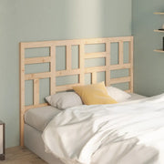 Testiera per Letto 141x4x104 cm in Legno Massello di Pino 818185