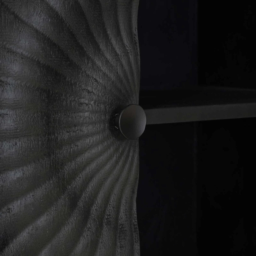 Credenza Nero 105 x 30 x 68 cm