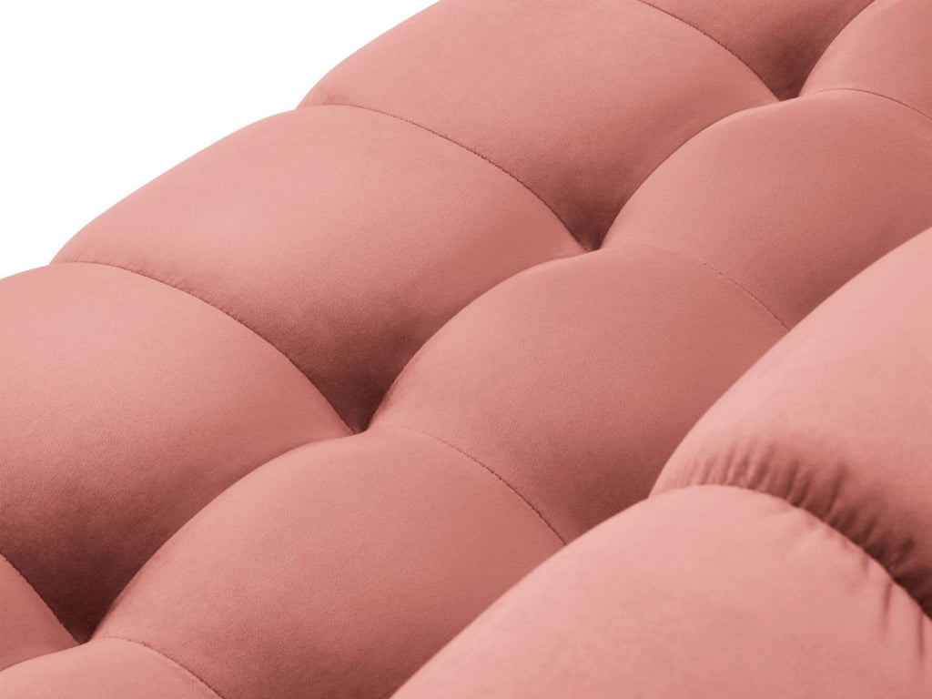 Cosmopolitan Design - Divano "Bali" 3 posti in velluto rosa 