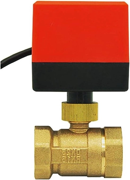 Vitruviano di acciaio inossidabile con attuatore - 2 vie - AC220V - 2,5 cm - rubinetto - connessura - 1/2 - 3/4 - 2,5 - 3,2 - 3,8 - 5 cm