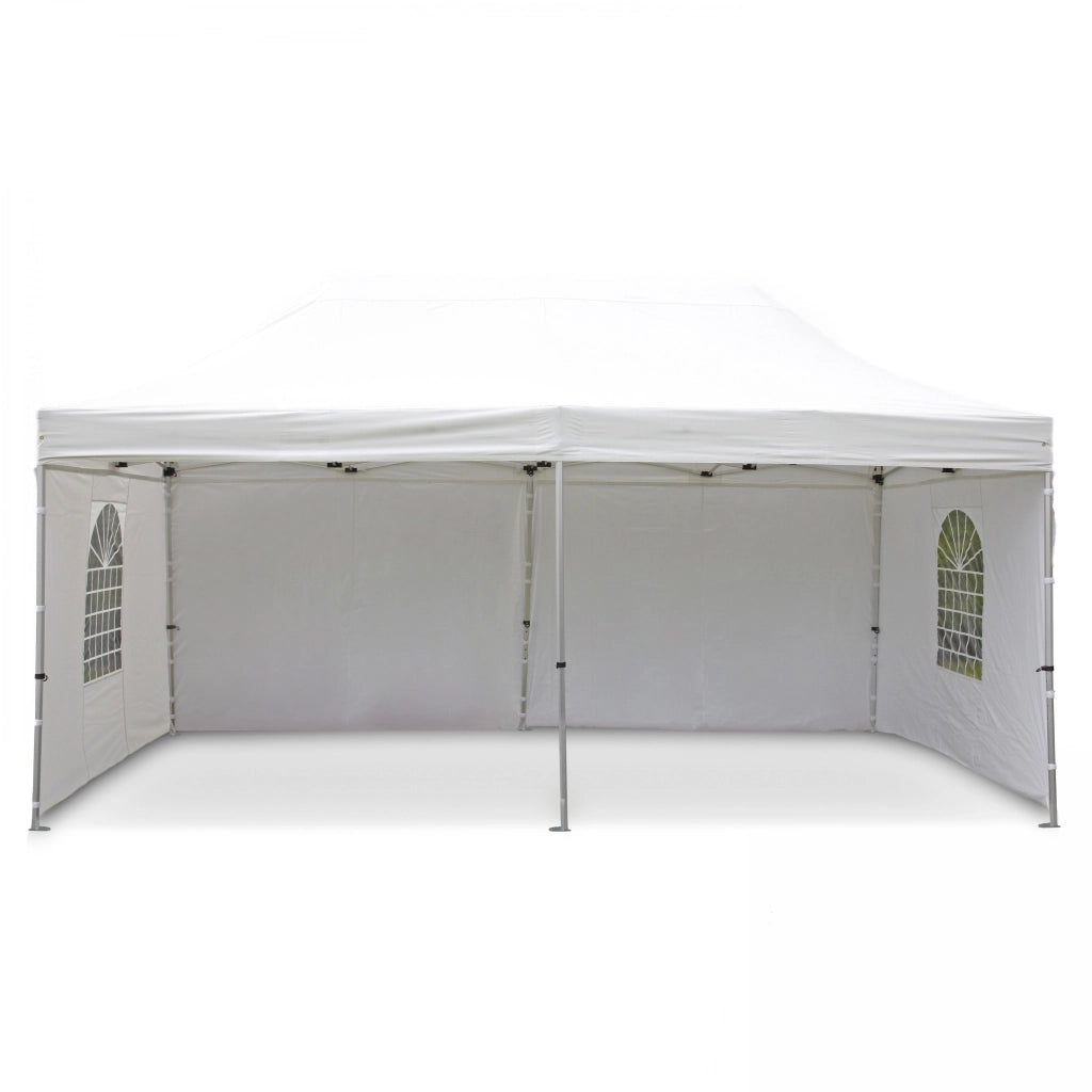 Oviala - Muratura piena per tenda pieghevole Pro 40mm 3m bianca