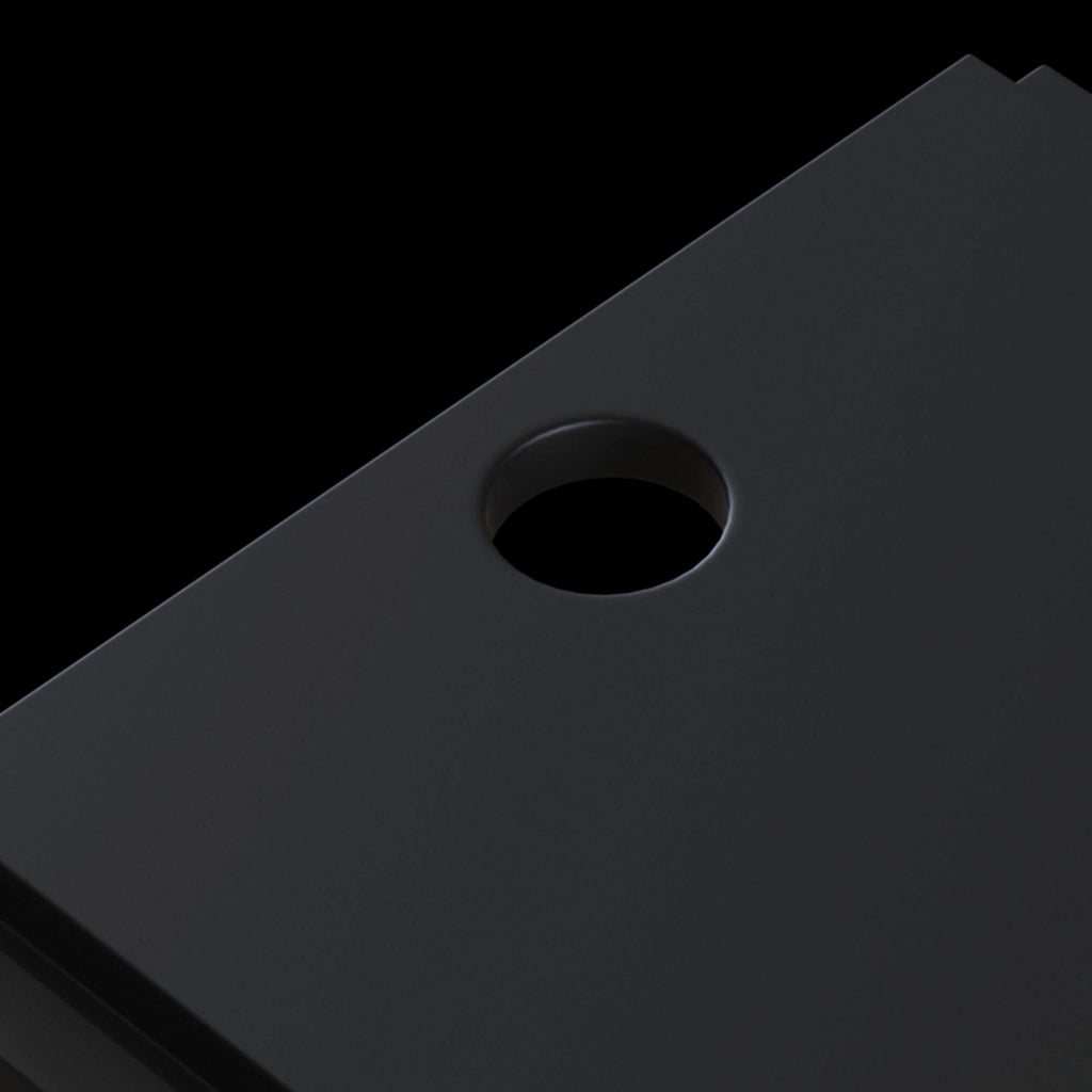 Portacorda in Metallo per Sistema Illuminazione a Binario  Nero