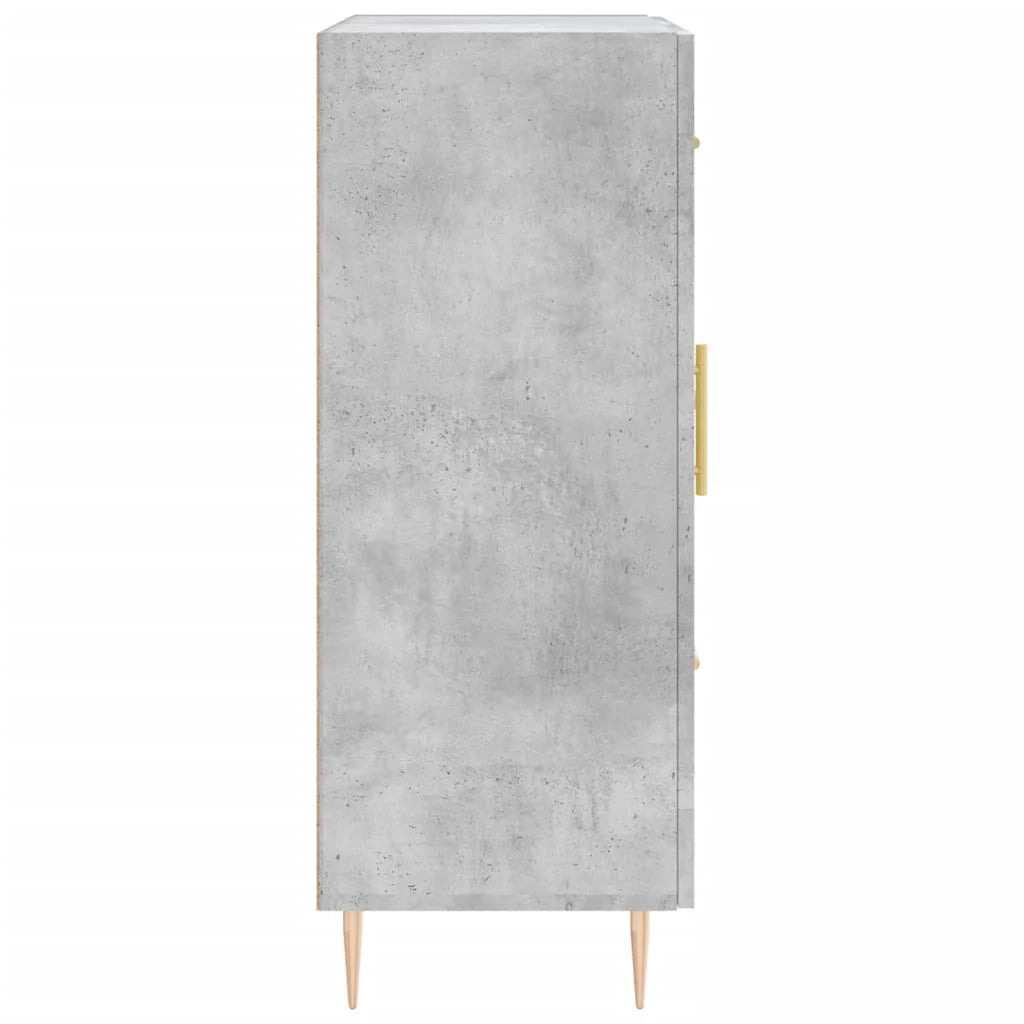 Buffet credenza cassettiera armadio mobile contenitore organizer per cucina soggiorno salotto 69,5 x 34 x 90 cm legno ingegnerizzato grigio 02_0032026