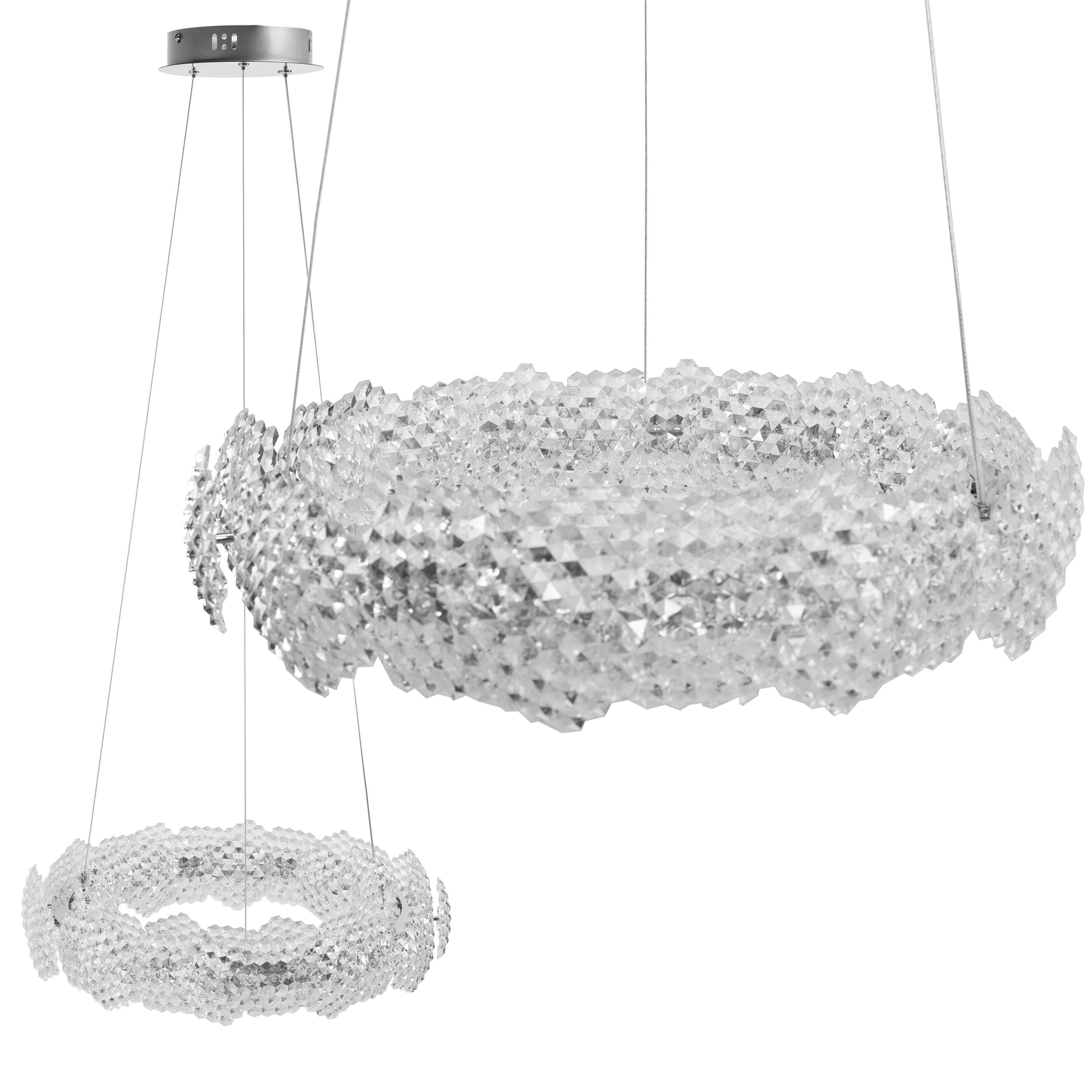 Lampada Led Ms017-cp Chrome 57cm