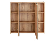 Mobile con specchio 80 cm 3 ante Capri Oak 80 x 75 x 16 cm