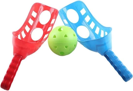 Set di Gioco di Lancio e Cattura per Bambini e Adulti - Set di Racket e Lancio per Sport Estivi