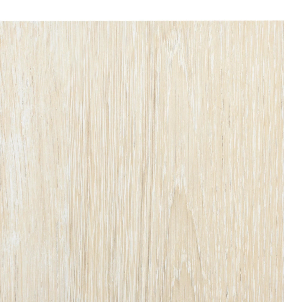 Tavole per Pavimenti 5,11 m² 55 pcs PVC Bianco e Beige