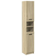 Armadietto da Bagno | Armadio da bagno Rovere Sonoma 32x34x188,5 cm in Truciolato